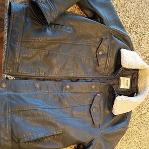 Levis mens (leather like) jacket